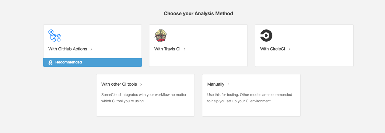 SonarCloud pull request integration